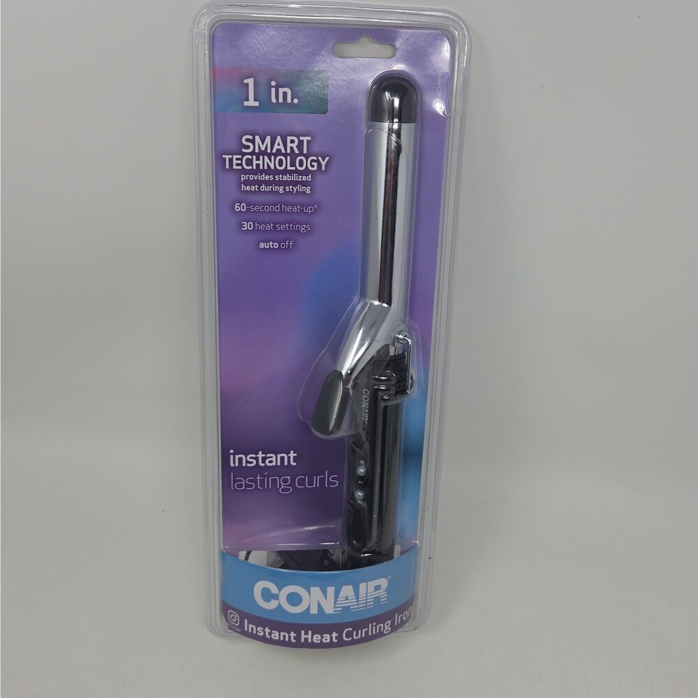 Conair Instant Heat Curling Iron *BRAND NEW* 1” Curl 25 Heat Settings